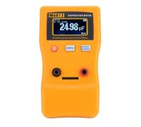 EXTRWORY M6013 Digital Capacitance Meter 001pF-470000uF Auto Ranging LCR Tester with Fast Response for Electronic Diagnostics and Hobbyist Use Yellow