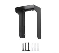 EXTRWORY Metal Doorbell Cover for Blink for Nest for Arlo for Eufy Anti-Glare Protective Shield Visual Doorbells Black