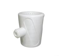 EXTRWORY Modern Handheld Showerhead Massager Featuring Efficient Water Flow and Simple Setup Plastic Build,for Male Home Showering Needs(B-White)
