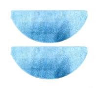 EXTRWORY Mop Cloth for ILIFE A30 A30 Pro Robot Vacuum Reusable Washable Microfiber Blue Floor Cleaning Pad for Homes with Pets or Kids(2 PACK)