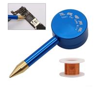EXTRWORY PCB Welding Tool with For Jumper Wire Pen For 0.For 02mm for BGA Chip and Mobile Phone Logic Board Repair with Link Line Reel