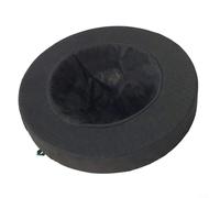 EXTRWORY Pond Plants 25Cm Diameter Floating Planting Bag Black Pond Plant Basket For Water Gardens Features And Aquatic Plants
