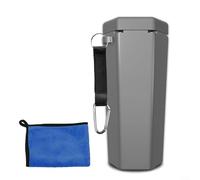 EXTRWORY Portable Golf Ball Cleaner Washer Stainless Steel And Cleaner With Towel For Easy On-The-Go Maintenance