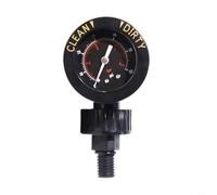 EXTRWORY R0357200 Air Gauges 0-60 PSI For Zodiac For JANDY Pool Filter CL340 DEV48 JS60-SM Brass Release Valves Assembly With Clear For DIAL For Backyard Maintenance(Plastic)