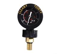 EXTRWORY R0357200 Air Gauges 0-60 PSI For Zodiac For JANDY Pool Filter CL340 DEV48 JS60-SM Brass Release Valves Assembly With Clear For DIAL For Backyard Maintenance(brass)