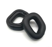 EXTRWORY Replacement Earpads,for Corsair HS80 RGB Wireless Gaming Headset Protein Leather Cushions Gray Color,for Gamers(A)