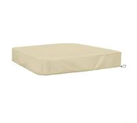 EXTRWORY Sandpit Cover 190T Waterproof Play Area Protection Beige Multiple Sizes Easy Maintenance For Garden Or Outdoor(200 * 200 * 20cm)