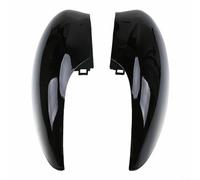 EXTRWORY Side Mirror Cover Cap Glossy Black ABS Replacement for Ford for Fiesta MK7 for 2008-2017 Models Front Left Right Wing Mirrors Weatherproof