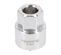 EXTRWORY Silver M27 Self-Extracting Screw Crank Removal Tool Crankset End Cap Bolt Extractor Tool Bicycle Crank Wrench For FSA Bike