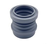 EXTRWORY Single Dose for HOPPER Compatible with Lagom for MINI, Silicone Bellows for Espresso Grinder, 365g Capacity with Aluminum Lid, Grey Coffee Accessory for Home for BARISTA(1pcs)