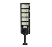 EXTRWORY Smart Solar Lantern LED Light with Human Motion Sensor and Remote IP65 Weather Resistant,for Garden Park Road Parking Lot Black(453mm)