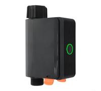 EXTRWORY Smart Water Valves For Zigbee 3.0 IP55 Sprinkler Controller With Voice Control Automated Irrigation Timer For Garden Lawn Care PC+ABS Black(A)