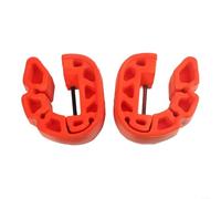 EXTRWORY Snap in Bumpers Mudguard for Sea-Doo for RXT for RXT-X GTX for WAKE PRO Fish PRO Red Rubber 2pcs Direct Fit Part Number 295100418 295100729 for Jet Ski Parts