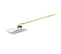EXTRWORY Toilet Tank Flush Lever Handle Fits Most Toilets, Side or Front Mount Installation with Zinc Alloy and Brass Construction for Durable Performance (D)