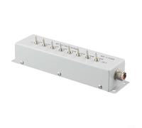 EXTRWORY Variable Step Attenuator, for Ham Radio Transmitter,0-82dB 50 Ohm High Frequency RF Attenuator,8 Sections RA-1728A DC-250MHz M/PL259 Female