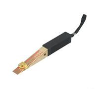 EXTRWORY Vernier Wedge Feeler Gauge 1-15mm All Copper Door Gap Tool for Fire Door Flatness Deviation Measurement House Engineering Inspection