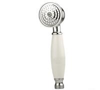 EXTRWORY Vintage Handheld Shower Head,Shower Head for Bath Taps,Vintage Handheld Shower Head Replacement,Chrome Detachable Bathroom Shower Head