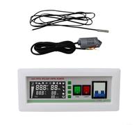 EXTRWORY XM-18SD Incubator Controller Full Color Screen 8 Circuits 30A Heating Auto Egg Turning For Chicken Duck Goose Pigeon Hatching ABS