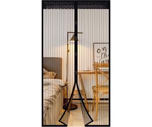 EXTSUD Magnetic Fly Screen Door Keep Insects Out Mosquito Door Screen Easy to I