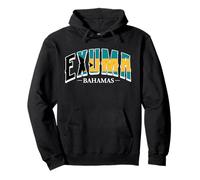 Exuma Bahamas Flag Pullover Hoodie