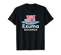 Exuma Bahamas Swimming Pig Caribbean Travel T-Shirt