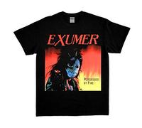 exumer Possessed by fire Thrash Metal Band Men's Black t Shirt Size s to 2XL