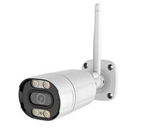 EXVIST UltraHD 4K Outdoor Wireless Camera, 8MP Full Collor Bullet IP Camera, Hikvision Compatible, 2.8mm Lens, Human Detection, IP66 Weatherproof, RTMP to YouTube, Facebook etc.