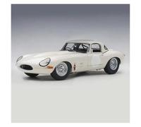 EXYFRUX Die-cast Metal Vehicles 1/18 Scale For Jaguar Lightweight E-TYPE Diecast Alloy Car Model Miniature Simulation Vehicle Model Decoration Present Collector Cars(White)