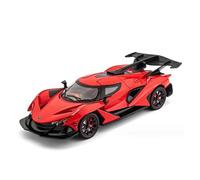 EXYFRUX Die-cast Metal Vehicles 1:24 Scale For Apollo IE Evo Supercar Diecast Alloy Car Model Miniature Simulation Vehicle Model Collection Collector Cars(Red b)