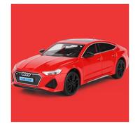 EXYFRUX Die-cast Metal Vehicles 1:24 Scale For Audi RS7 Performance Sedan Diecast Alloy Car Model Miniature Simulation Vehicle Model Collection Collector Cars(Red)