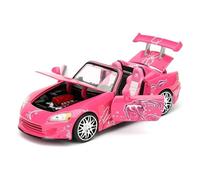 EXYFRUX Die-cast Metal Vehicles 1:24 Scale For Honda S2000 Two-seater Coupe Diecast Alloy Car Model Miniature Simulation Vehicle Model Collection Collector Cars(Red)