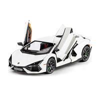 EXYFRUX Die-cast Metal Vehicles 1:24 Scale For Lamborghini Revuelto Metal Diecast Model Car Simulation Collector Car Static Display Collector Cars(White)