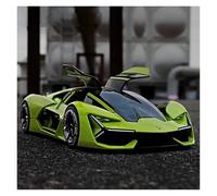 EXYFRUX Die-cast Metal Vehicles 1:24 Scale For Lamborghini Terzo Concept Supercar Diecast Alloy Car Model Miniature Simulation Vehicle Model Collection Collector Cars(Green)