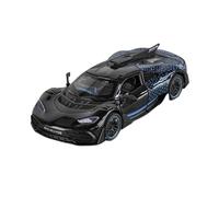 EXYFRUX Die-cast Metal Vehicles 1:32 For Benzs One Sports Car Scale Car Model Static Simulation Vehicle Alloy Toy Model Exhibits Gift Collector Cars(Black)
