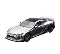 EXYFRUX Die-cast Metal Vehicles 1:32 For Lexus LC500 Luxury Sedan Scale Car Model Dynamic Simulation Vehicle Alloy Toy Model Exhibits Gift Collector Cars(Silver)