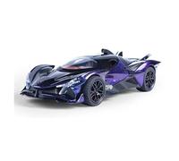 EXYFRUX Die-cast Metal Vehicles 1：32 Scale For Apollo Project EVO Supercar Diecast Alloy Car Model Simulation Sound And Light Vehicle Model Ornaments Collector Cars(Purple)