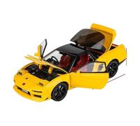 EXYFRUX Die-cast Metal Vehicles 1:32 Scale For HONDA NSX NA1 Simulation Car Model Dynamic Sound And Light Alloy Vehicle Toy Model Gift Collector Cars(Yellow)