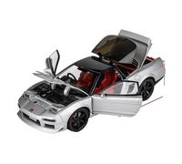 EXYFRUX Die-cast Metal Vehicles 1:32 Scale For HONDA NSX NA1 Simulation Car Model Dynamic Sound And Light Alloy Vehicle Toy Model Gift Collector Cars(Chrome)