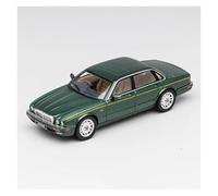 EXYFRUX Die-cast Metal Vehicles 1/64 Scale For Jaguar XJ Retro Classic X300 Static Die Casting Alloy Car Model Miniature Simulation Vehicle Model Collector Cars(Green)