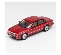 EXYFRUX Die-cast Metal Vehicles 1/64 Scale For Jaguar XJ Retro Classic X300 Static Die Casting Alloy Car Model Miniature Simulation Vehicle Model Collector Cars(Red)