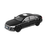 EXYFRUX Die-cast Metal Vehicles For AUDI Classic Luxury A8 1:32 Scale Alloy Car Model Dynamic Simulation Vehicle Toy Model Exhibits Gift Collector Cars(Black)