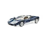 EXYFRUX Die-cast Metal Vehicles For Pagani Utopia Sports Car 1:32 Scale Alloy Car Model Dynamic Simulation Vehicle Toy Model Exhibits Gift Collector Cars(Blue with silvery)