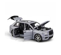 EXYFRUX Die-cast Metal Vehicles For Rolls Royce Cullinan SUV 1:32 Scale Alloy Car Model Dynamic Simulation Vehicle Toy Model Exhibits Gift Collector Cars(Chrome)