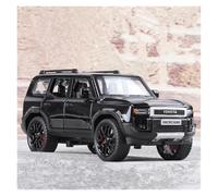 EXYFRUX Die-cast Metal Vehicles For Toyota PRADO Classic SUV 1:32 Scale Car Model Dynamic Simulation Vehicle Alloy Toy Model Exhibits Gift Collector Cars(Black)