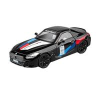 EXYFRUX Die-cast Metal Vehicles Simulation 1/22 Scale For BMW Z4 Coupe Static Diecast Alloy Car Model Miniature Vehicle Model Present Collector Cars(Black)