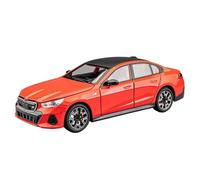 EXYFRUX Die-cast Metal Vehicles Simulation 1:24 For BMW X5 I5 M3 M8 XM Series Die-cast Alloy Car Model 6 Open Door Static Vehicle Model Display Collector Cars(I5 Orange)