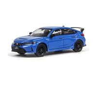 EXYFRUX Die-cast Metal Vehicles Simulation 1/64 Scale For Honda Civic Type-R FL5 Static Diecast Alloy Car Model Miniature Vehicle Model Present Collector Cars(Blue)