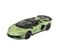 EXYFRUX Die Casting 1:24 For Lamborghini Revuelto SVJ63 Venom 770 Alloy Simulation Car Model Sound And Light Pull-back Miniature Model Collection Presents Decoration(Svj63 green)