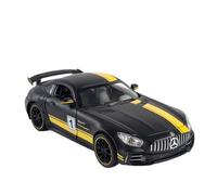 EXYFRUX Die Casting 1:24 For Mercedes-Benz AMG ONE GTR Alloy Sports Car Model Simulation Sound And Light Pull-back Car Model Collection Display Presents Decoration(GTR Black)