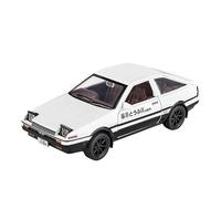 EXYFRUX Die Casting 1:30 For Toyota AE86 Initial D Simulation Alloy Car Model Fully Open Door Pull Back Vehicle Model Collection Ornaments Presents Decoration(White)